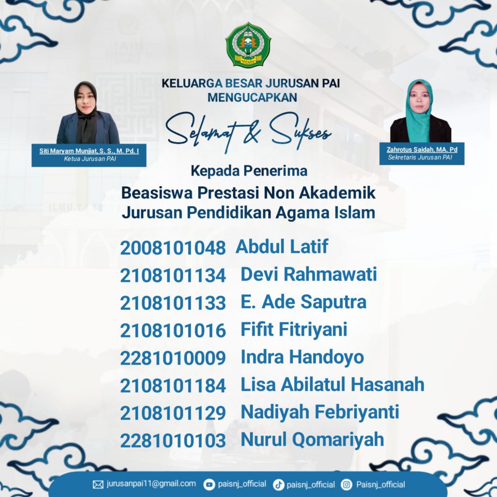 Dok. Penerima Beasiswa Non Akademik Jurusan PAI