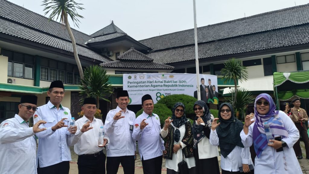 Rayakan Upacara HAB Ke-80 UIN Siber Syekh Nurjati Cirebon Luncurkan Cyber Water' Sebagai Simbol Kemandirian dan Inovasi Kampus Siber