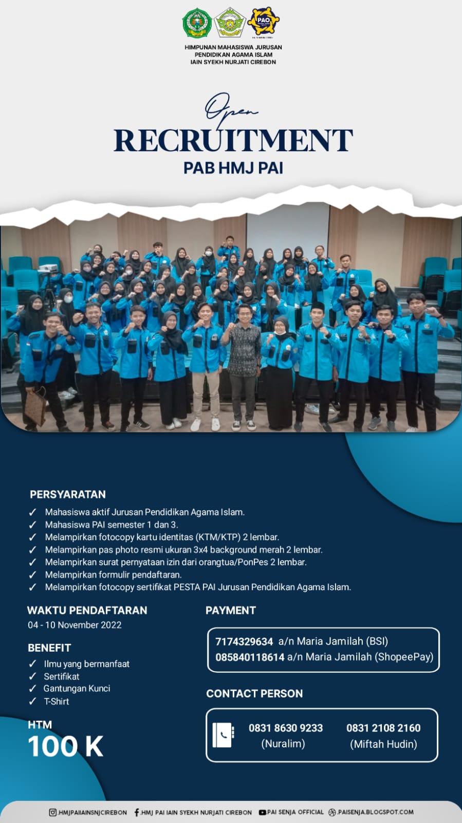 Recruitment Anggota Baru PAI