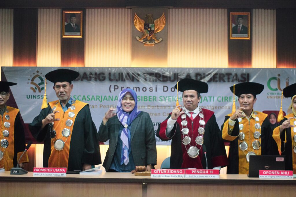 Dok. Kegiatan Sidang Terbuka Ibu Dr. Siti Maryam Munjiat, S.S, M.Pd.I