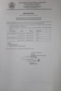 Pengumuman Hasil Seleksi Administrasi KIP