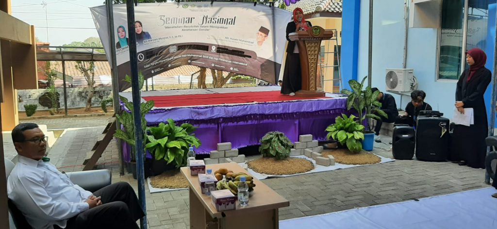 Dok. Sambutan Ibu Siti Maryam Munjiat,.S.S.,.M.Pd.I