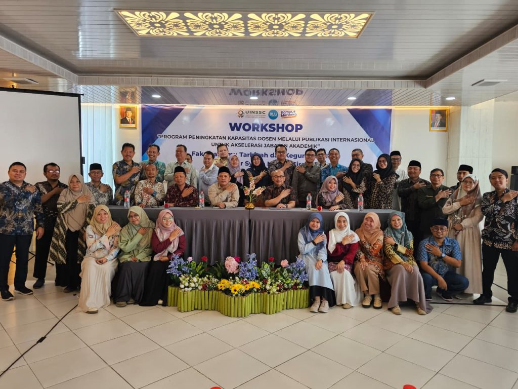 Workshop Akselerasi Jabatan Akademik Dosen FITK Melalui Publikasi Jurnal Internasional Bereputasi