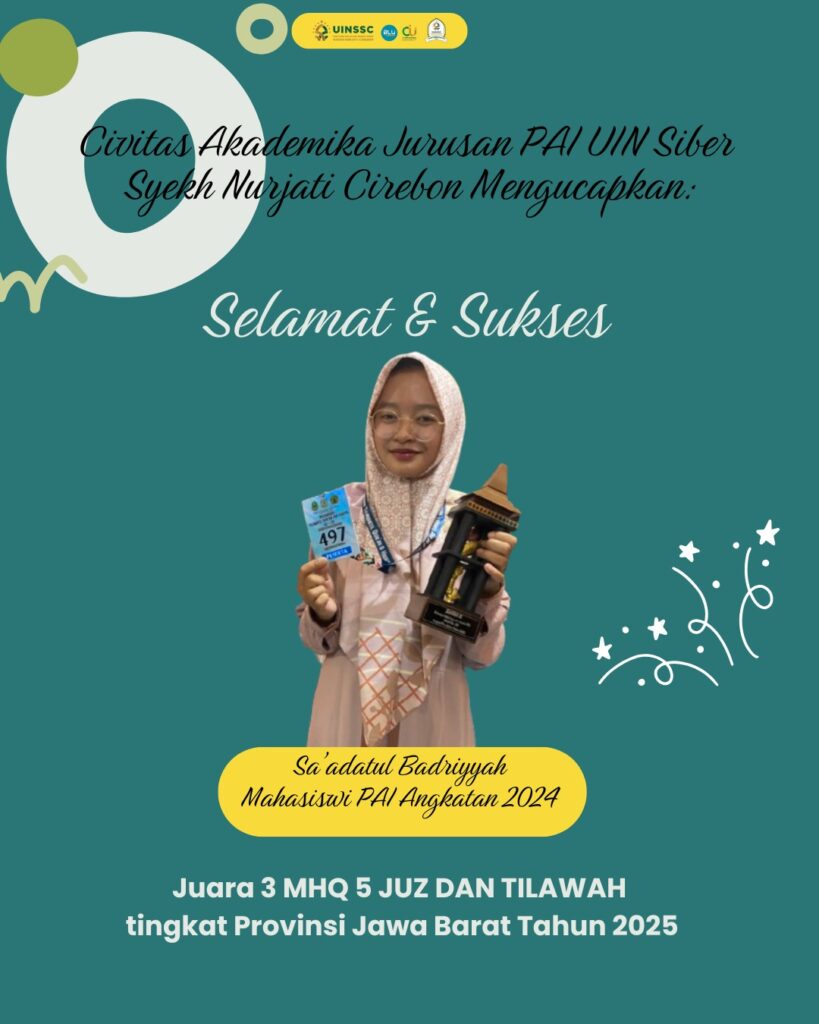 Dokumentasi Kegiatan MHQ 5 Juz atas nama Sa'adatul Badriyah mahasiswa Jurusan PAI