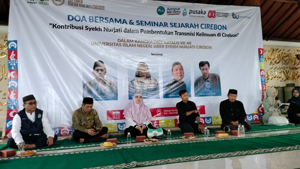 Foto Para Narasumber Ratu Mawar Kartina, S.H., M.H., Akbarudin Sucipto, S.Sos., dan Farihin Niskala, S.Hum.